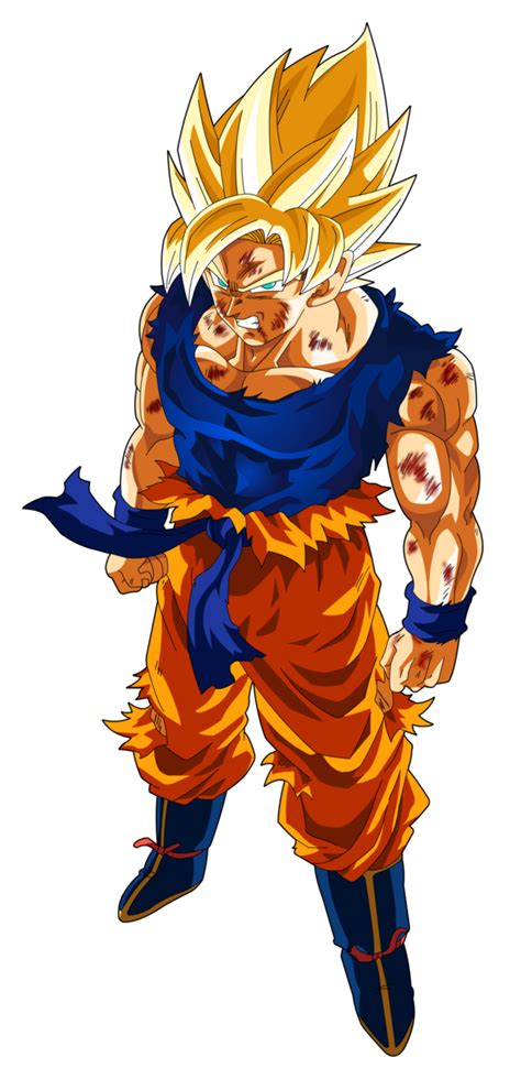Goku Ssj Personajes De Dragon Ball Dibujo De Goku