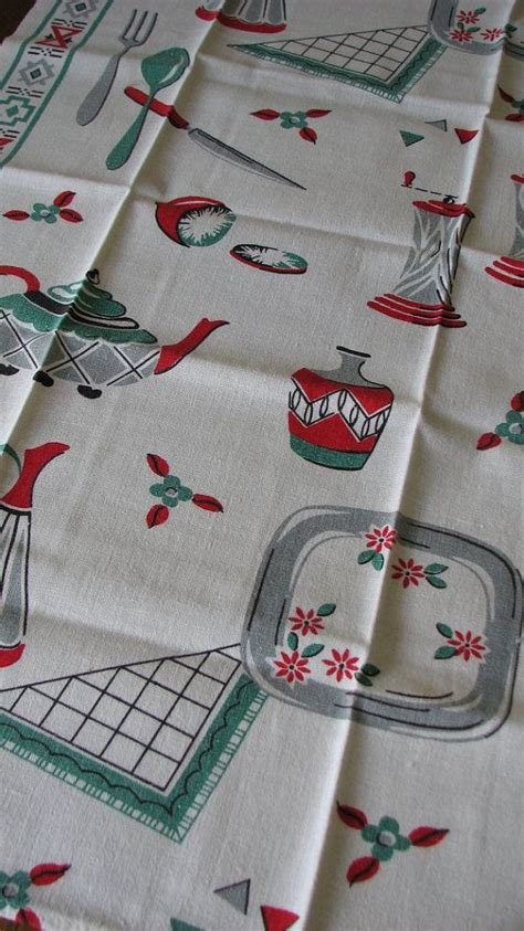 Vintage Tea Towels Aprons Vintage Vintage Tablecloths Vintage Dishes