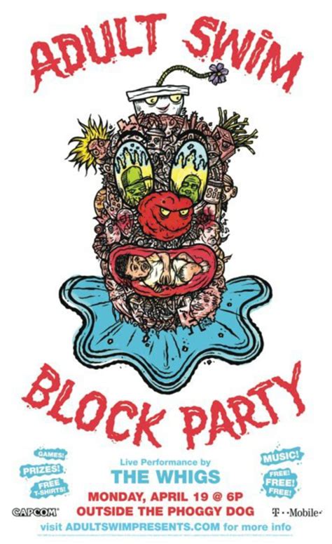 Adult Swim Block Party At The Phoggy Dog April 19