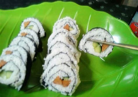 Resep Sushi Roll Sederhana Oleh Kiri Cookpad