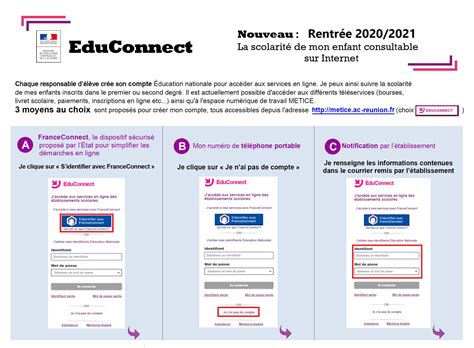 La connexion MéTICE des Parents évolue / Bienvenue EduConnect !  Lycée