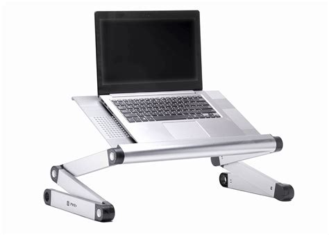 55 Pwr Portable Adjustable Aluminum Laptop Deskstandtable Vented
