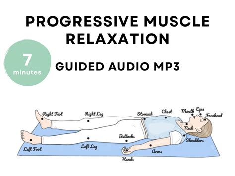 Progressive Muscle Relaxation Guided Meditation Pmr Mp3 Audio Relaxing Meditation Tape For