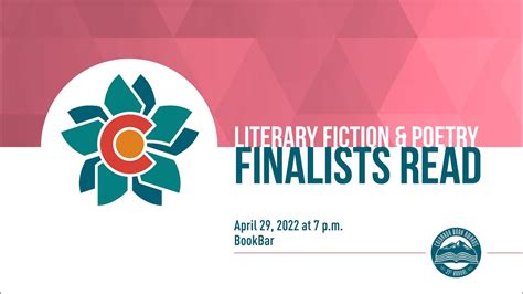 Literary Fiction And Poetry Colorado Book Awards Finalists Read Youtube