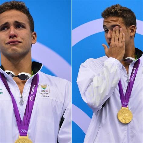 Caeleb had at least 1 relationship in the past. Chad le Clos, getting emotional while singing the national ...