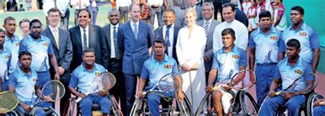Prince Edward Visits Sri Lanka Tennis Association Daily Ft