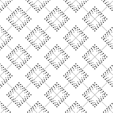 Seamless Vector Pattern Packing Design Repeating Motif Texture