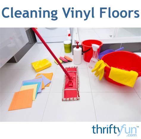 The surface is sleek, easy to care for. Cleaning Vinyl Floors | Cleaning vinyl floors, Vinyl ...