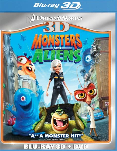 Customer Reviews Monsters Vs Aliens 3d 2 Discs 3d Blu Raydvd