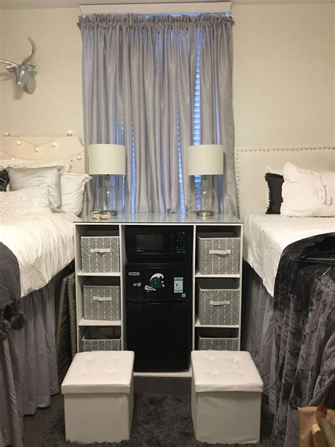Microfridge Shelf For Dorm Room— Tulane Greenbaum Dorm