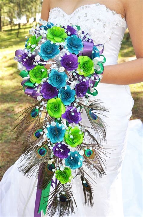 Every time i imagined my big day, i hope. lime green teal purple wedding - Google Search | Peacock ...