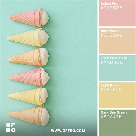 20 Soft Pastel Springsummer Color Palettes Offeo With Images
