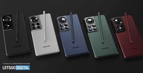 This Galaxy S22 Ultra Concept Has A 200mp Olympus Camera