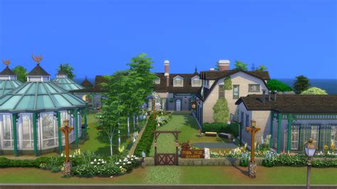 Mod The Sims Greenhouse Manor No Cc