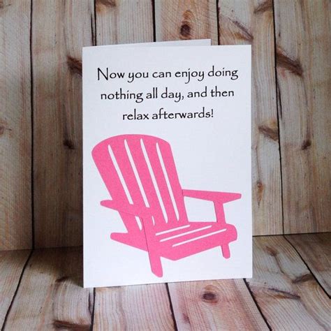 Items Similar To Funny Retirement Card Handmade Co Worker Cards For