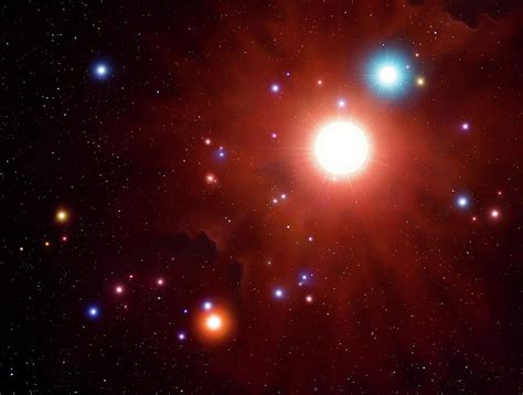 Binary Star System Photograph By Mark Garlickscience Photo Library