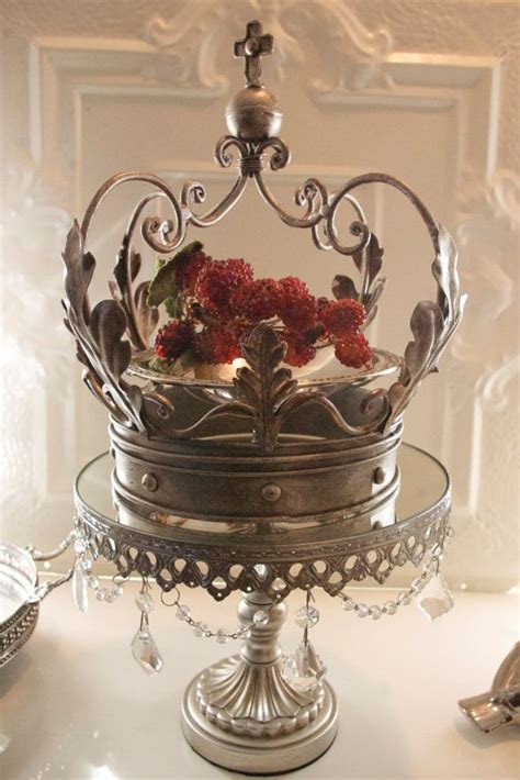 this item is unavailable etsy crown candle holder crown decor glass cake plate