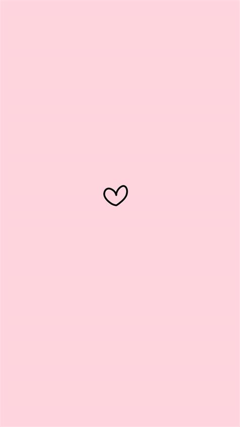Download Cute Pink Aesthetic Heart Wallpaper