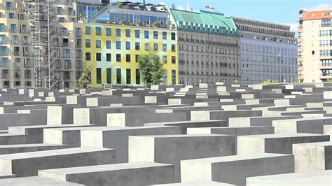 Holocaust Mahnmal Cora Berliner Straße Youtube