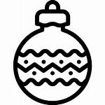 Christmas Bauble Ornament Icon Svg Decoration Vector