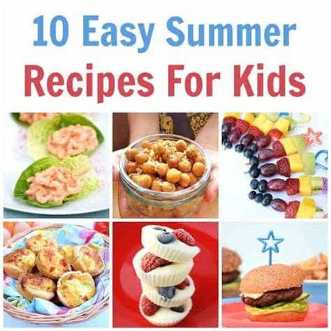 10 Easy Recipes To Cook With Kids This Summer Eats Amazing