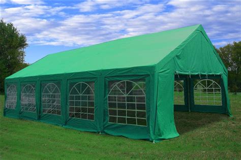 Easy to put up tents 10 x 20 party tent by delta canopies. 32 x 20 Heavy Duty Party Tent Gazebo Canopy - Blue / Green