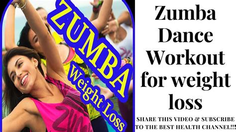 zumba dance workout for weight loss youtube
