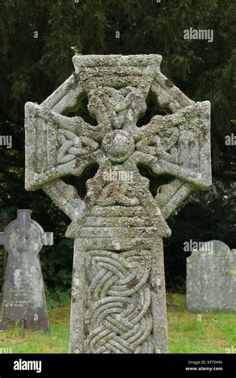Celtic Cross Grave Marker Hi Res Stock Photography And Images Alamy