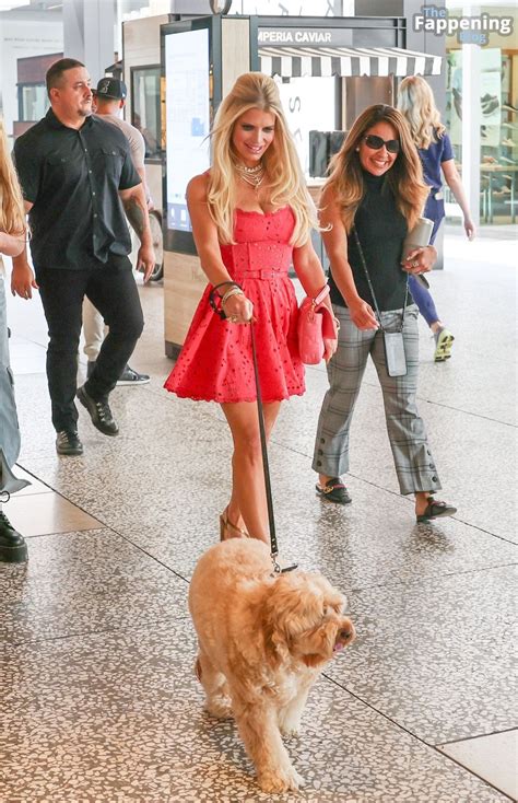 Jessica Simpson Steals The Scene In A Colorful Dress At A Petsafe Event