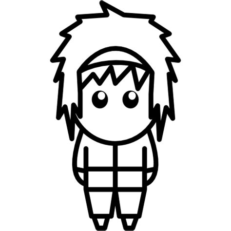 Anime Boy With Wild Hair Free People Icons