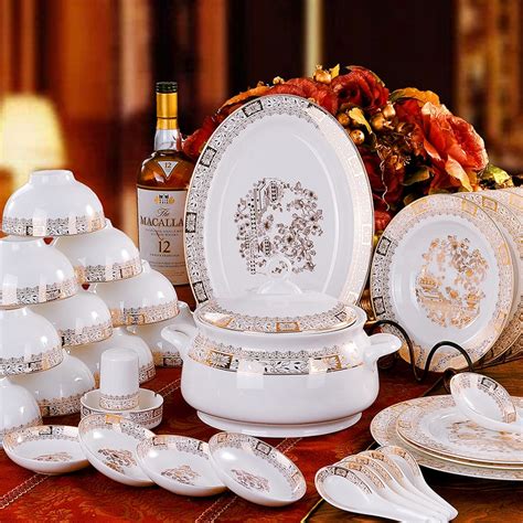 Jingdezhen Shipping Tableware Ceramic Tableware Tableware Bowl Dish