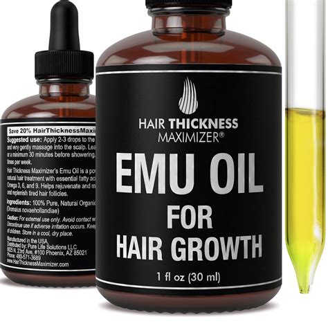 emu oil for hair growth by hair thickness maximizer best organic natural oils