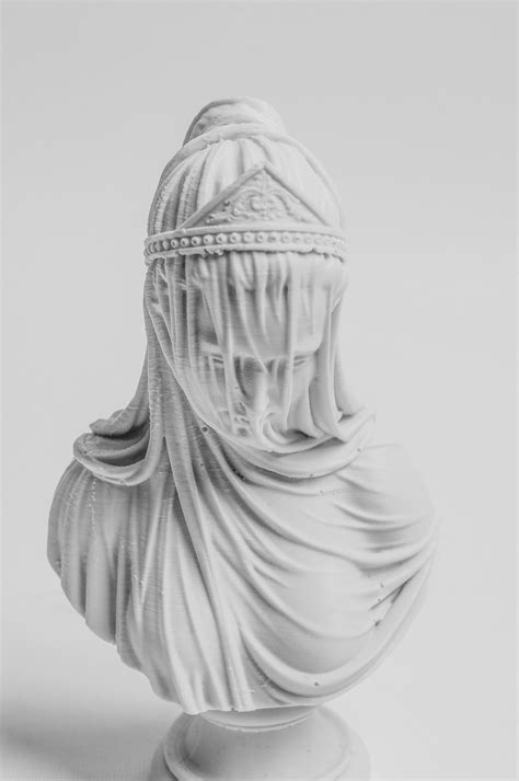 Veiled Lady Bust Veiled Lady Bust Sculpture Mother Mary Etsy