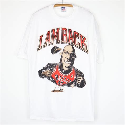 Vintage Michael Jordan I'm Back Shirt 1995 | Shirts, Vintage shirts