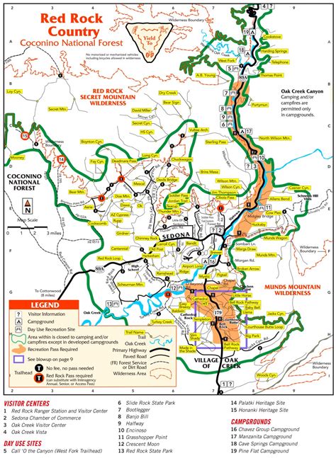 Printable Sedona Map Web Use This Interactive Map To Plan Your Trip