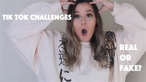 Trying Out Tik Tok Challenges Youtube