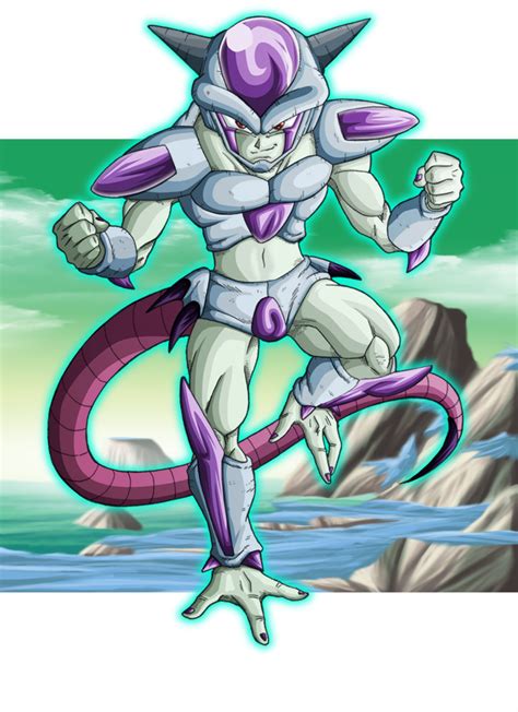Goku, gohan (his son) and the z fighters help save the world from raditz and others numerous times in dragon ball z episodes. Frieza- God Form | Ultra Dragon Ball Wiki | FANDOM powered ...
