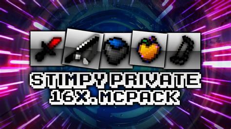 Stimpy Private 16xmcpack Texture Pack Pvp Minecraft Pe 12 Youtube