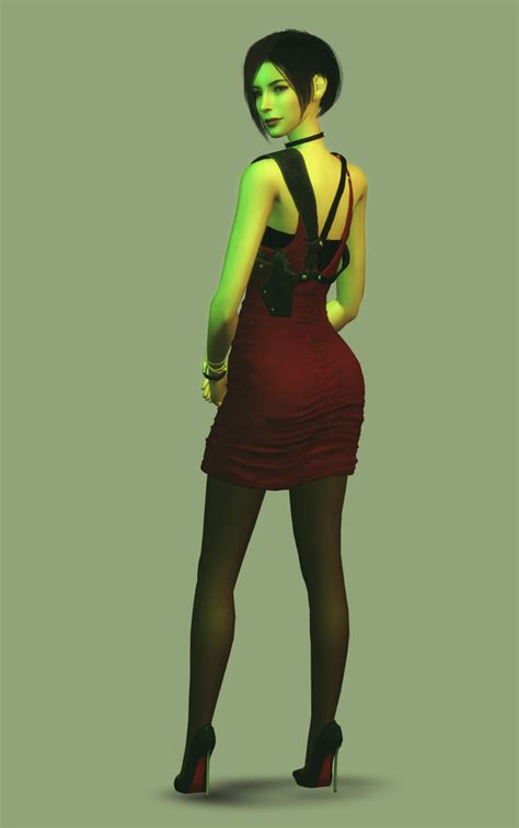 Ada Wong Ada Wong Wong Dress Sims 4 Cc Finds