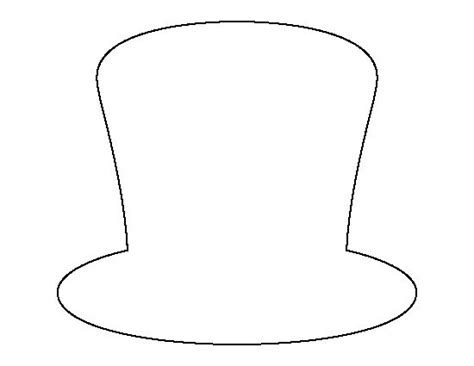 This page is about straw hat outline,contains american hat co. Magic hat pattern. Use the printable outline for crafts ...