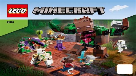 Lego Instructions Minecraft 21176 The Jungle Abomination Youtube