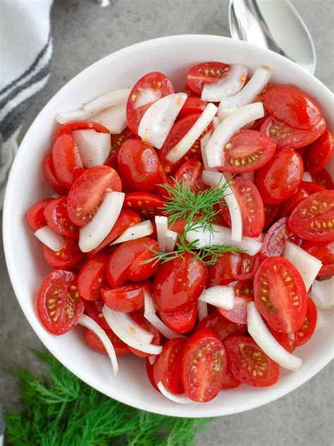 Quick Tomato Salad Olga In The Kitchen