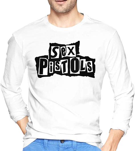 Sex Pistols Logo Cool Mens Workwear Jersey Long Sleeve T
