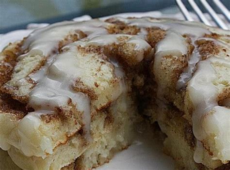 Cinnamon Roll Pancakes Recipe Just A Pinch Recipes