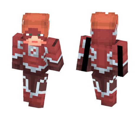 Get The Flash Wally West Rebirth Minecraft Skin For Free Superminecraftskins