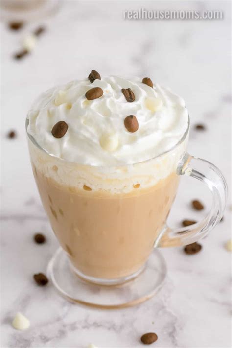 Copycat Starbucks White Chocolate Mocha Latte Real Housemoms
