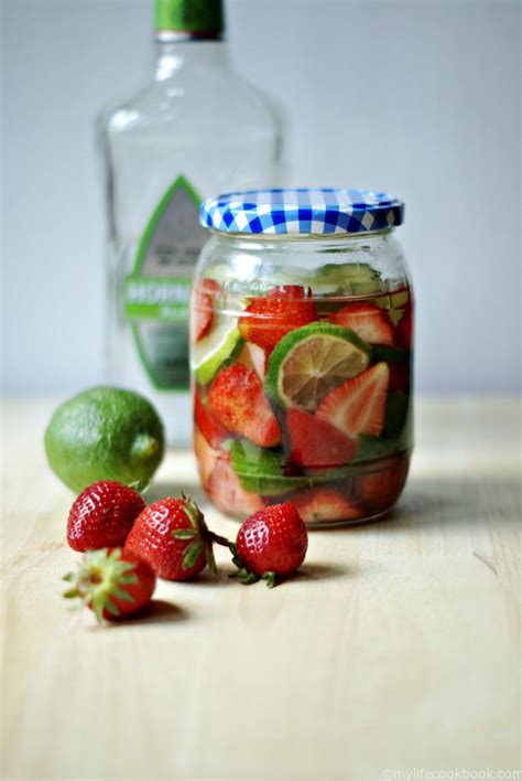 It's simultaneously grassy, sweet, fruity, spicy, and sour. Fruit & Herb Infused Liquors - My Life Cookbook