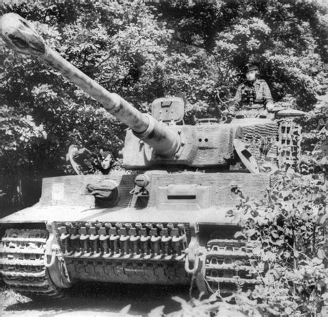German Heavy Tank Pzkpfw Vi Tiger №232 Of The 101st Heavy Tank