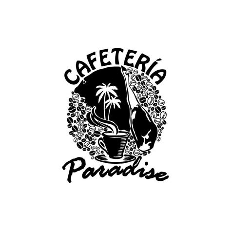 Logotipo CafeterÍa Paradise Tarifas Diseño Diseñador Gráfico En Sevilla