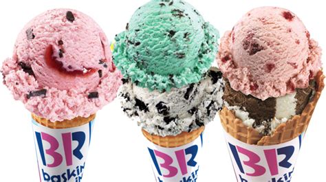 The company is known for its. FREE Baskin Robbins Ice Cream When You Download The App!